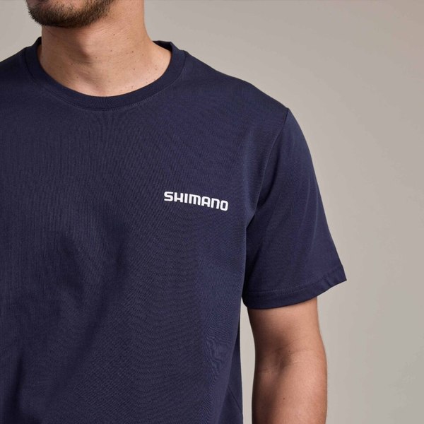 Lead The Game Tee Tuna Vs Saury Navy