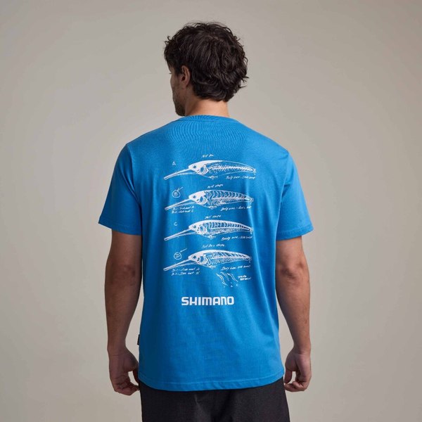 Lure Tee Ledge Runner Ocean Blue