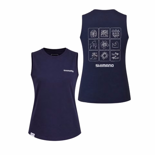 Ocean Vibes Women's Tank Navy