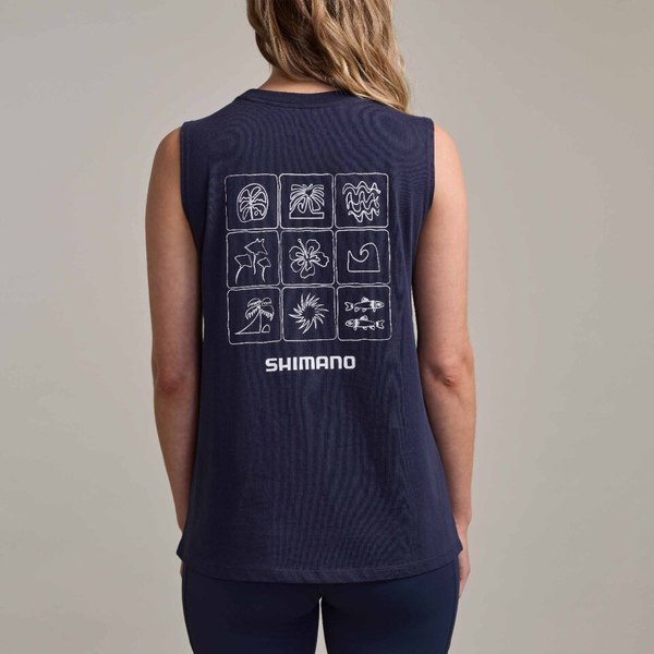Ocean Vibes Women's Tank Navy