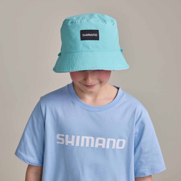 Pastel Pop Kids Reversible Bucket Hat Marlin Bubblegum Pink / Peppermint