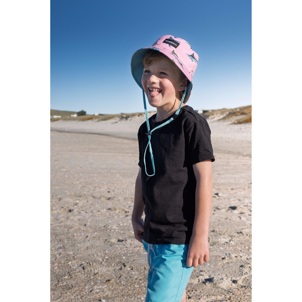 Pastel Pop Kids Reversible Bucket Hat Marlin Bubblegum Pink / Peppermint