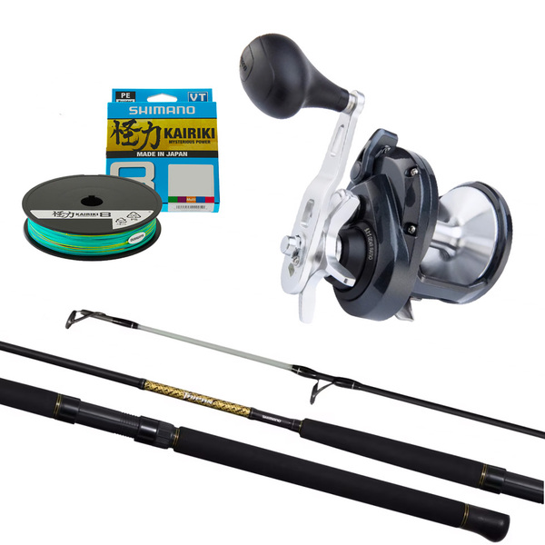 Torium 16Pg / Taipan 5'5" 50-80Lb Jig Combo W/Braid