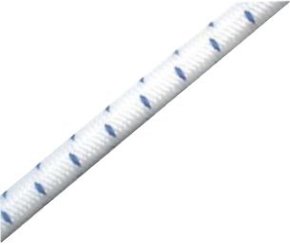 8mm White Shock Cord / Bungy Rope (Per Metre)