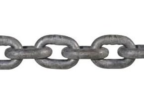 DIN 766 Short Link Galv. Anchor Chain 7mm/Metre
