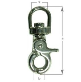 Game Fishing /Rigger Snap Swivel Clip