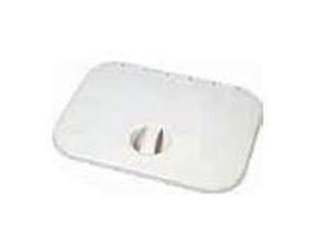 White ABS Plastic Boat Access Hatch- 375x285mm