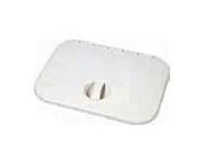 AES Plastic White ABS Boat Access Hatch 375x285mm