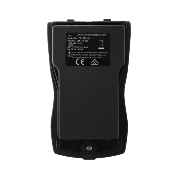 Spare Battery For Cobra Hh350 Handheld Vhf 