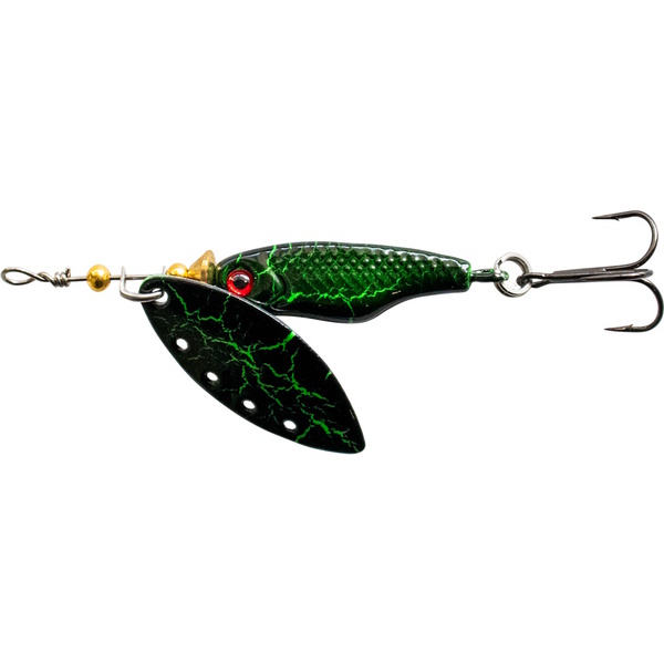 Spinsect Lure 5 / 10 / 17G - Black Lumo