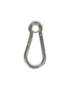 SS Snap Hook w/Eye- 6mm x 60mmL