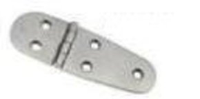 Cast (not pressed) SS H/Duty Short/Long Hatch Strap Hinge (pair) 39 x 107mm 