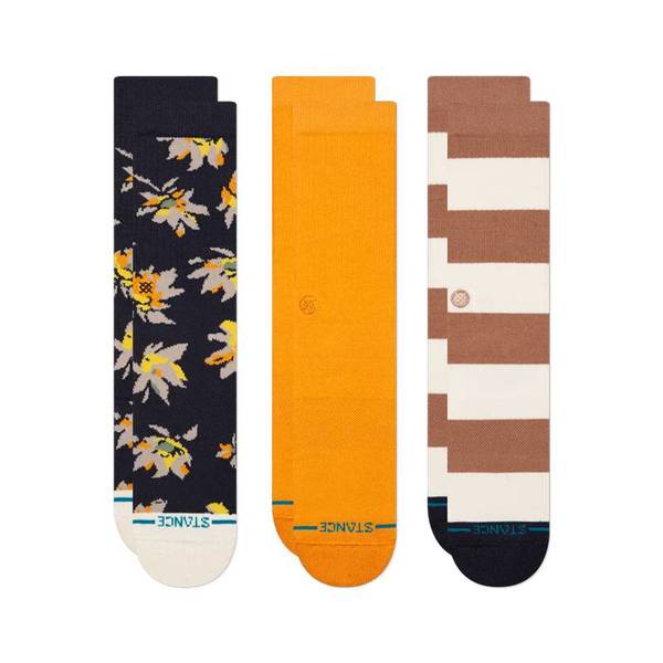 Equinox Crew Socks 3 Pack - Navy