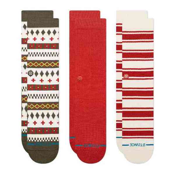 Stance Socks Cabin Days Crew 3 Pack-Multi