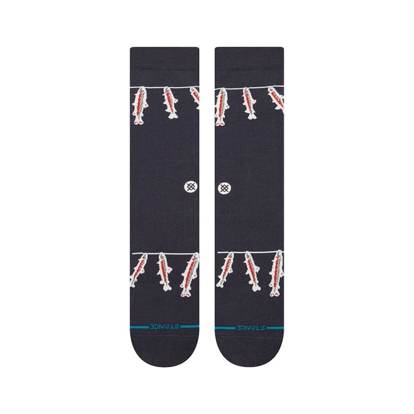 Socks Gone Fishin Crew-Navy