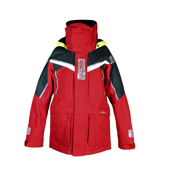 Stavenger Ocean/Offshore Class Sailing Jacket - Red/Carbon