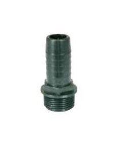 38-38mm Threaded Straight Male Hose Tail