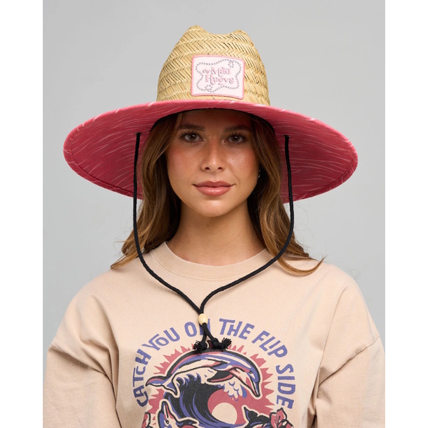 Clutching My Pearls Women's Straw Hat