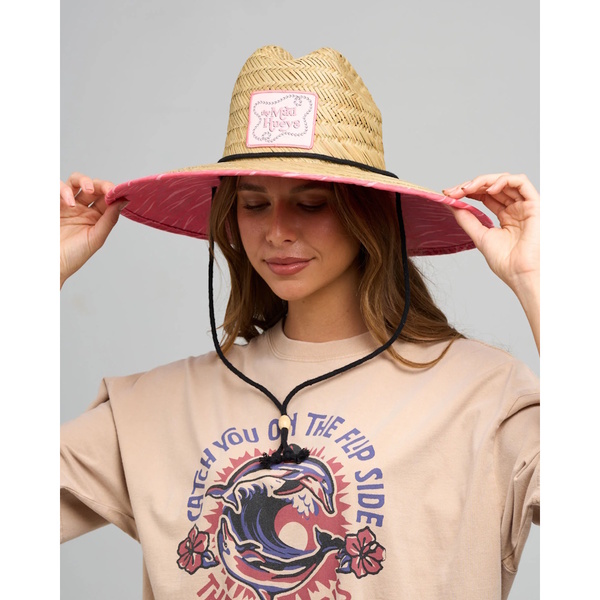Clutching My Pearls Women's Straw Hat