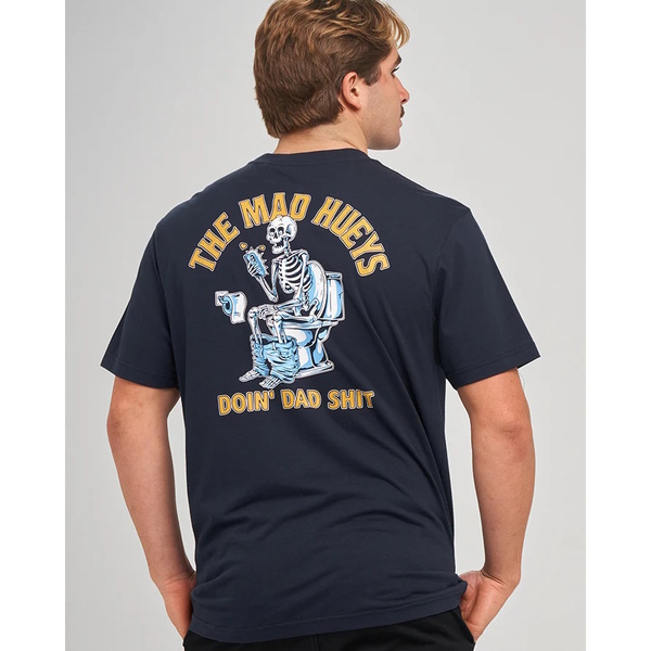 Dad Sht Ss Tee - Navy