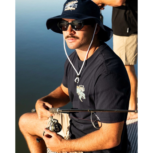 Down To Fish Ss Tee - Navy