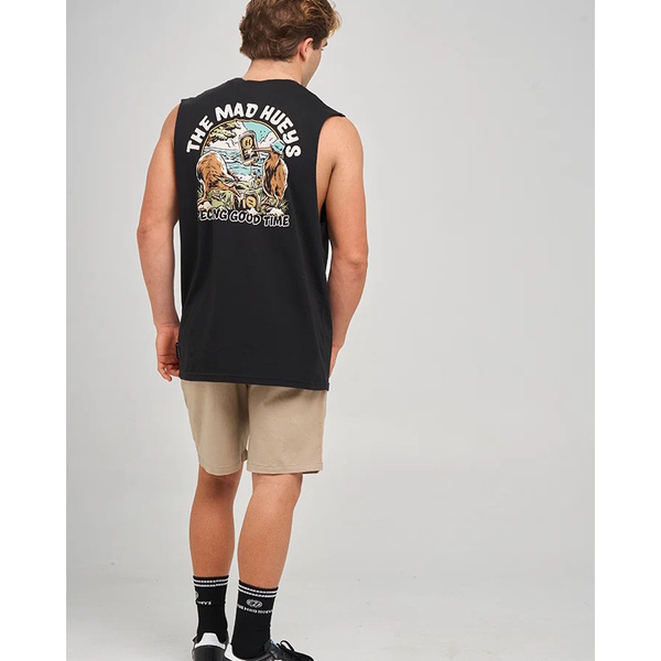 Kiwi Spiked Muscle - Black