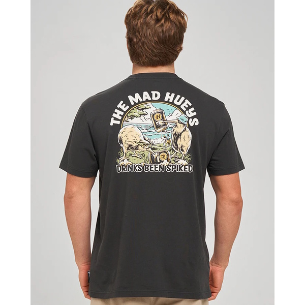 Kiwi Spiked Ss Tee - Vintage Black
