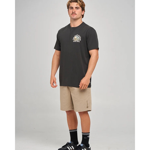 Kiwi Spiked Ss Tee - Vintage Black