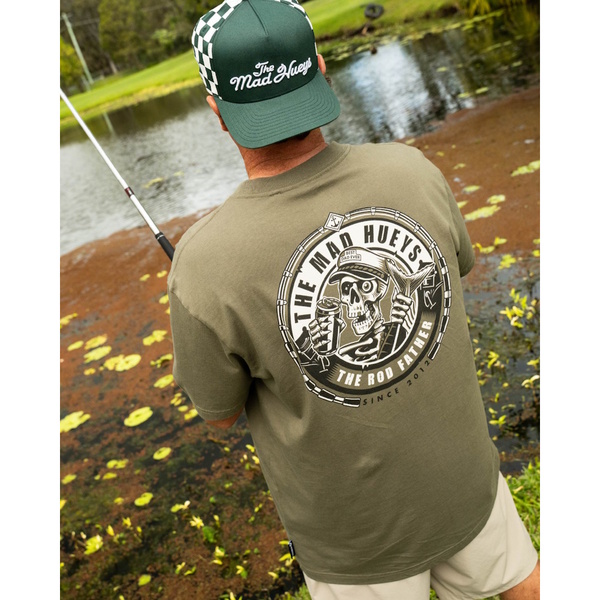 The Rod Father Grandpa Ss Tee - Olive
