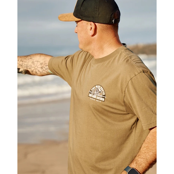 The Rod Father Grandpa Ss Tee - Olive