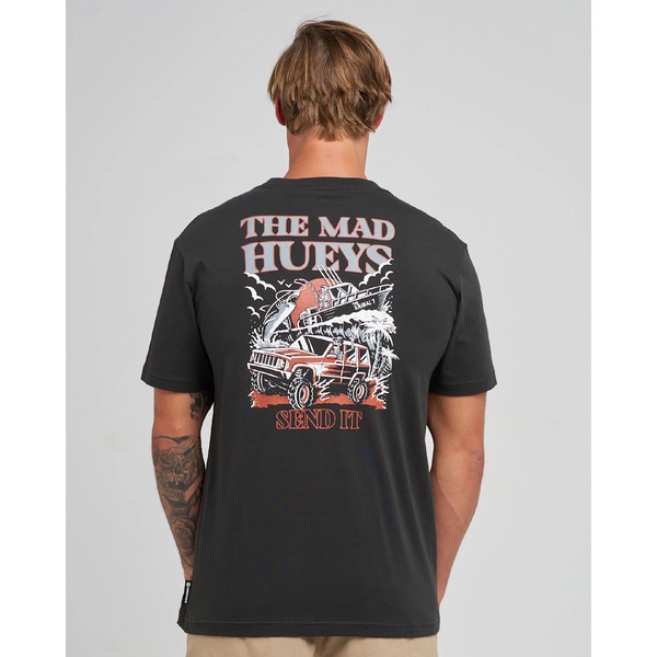 Send It Ss Tee - Vintage Black