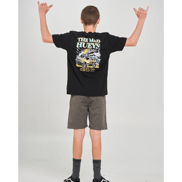 Send It Youth Ss Tee - Black