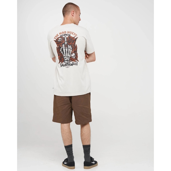 Shield Fk Off Ss Tee - Smoke Washed