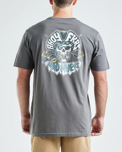 High Tide Short Sleeve Tee Shirt - Charcoal