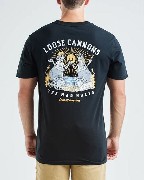 Loose Cannons Short Sleeve Tee Shirt - Black