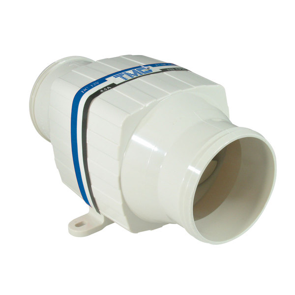 Turbo In-Line Bilge Blower 12V 3" (75Mm) 235Cfm