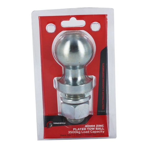 50Mm Tow Ball 1'" (24.5Mm) Shaft - 3500Kg 