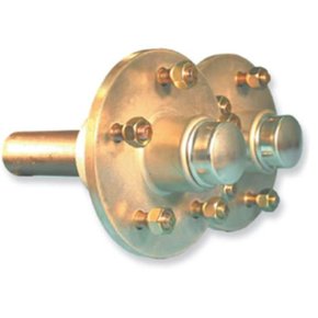 5-Stud 1500kg Hub and Stub Set - Pair