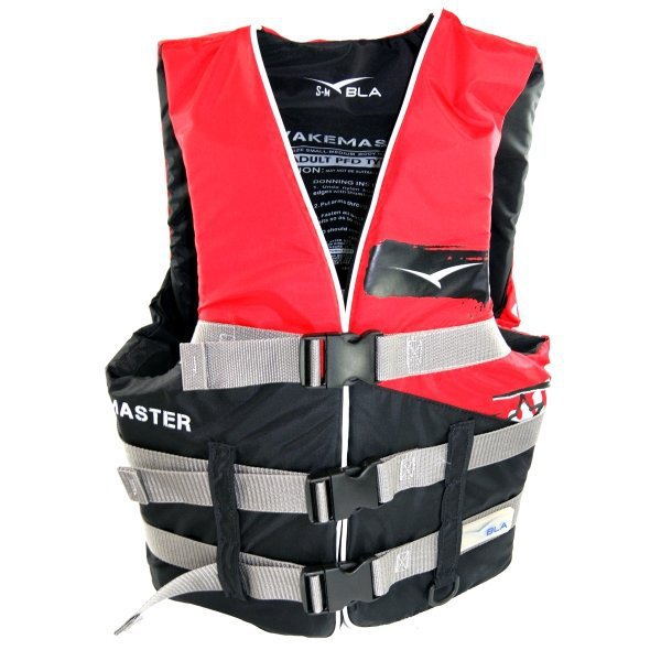 Pfd 50N Buoyancy Vest Ski/Multi-Sport Red/Black