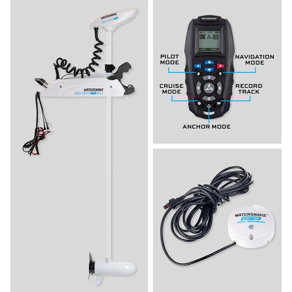Geo-Spot Gps 80Lb 72" Bow Mount Motor