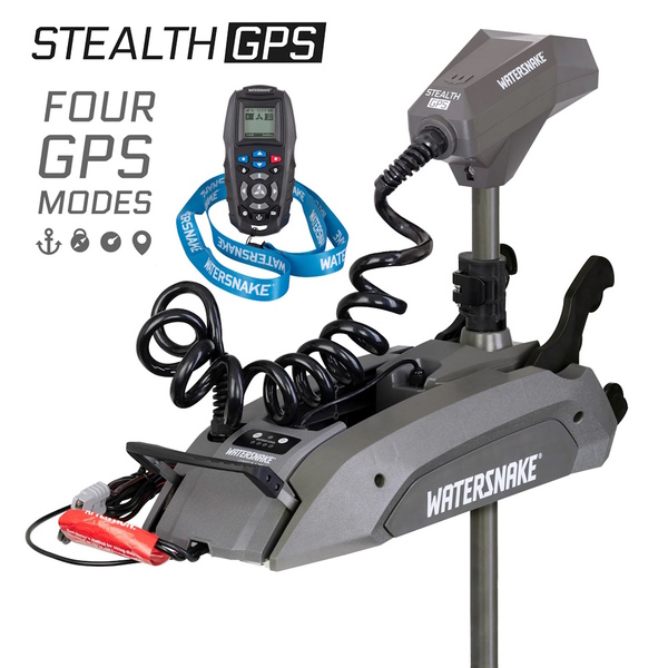 Stealth Gps 65Lb 66" Bow Mount Trolling Motor  12V