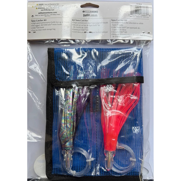 Tuna Catcher Rigged 4 Piece 5" Tuna Lure Kit 