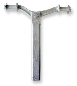 Trailer Wobble Roller Bracket Assembly- Dual 