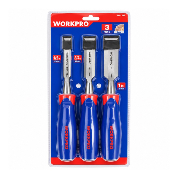 Workpro Chisel Set 3Pc 3Pc
