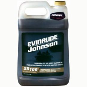 XD100 E-Tec 2 Stroke (Cycle) Outboard Motor Oil - 3.78 Litre (1-Gallon) 