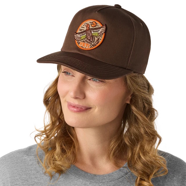 Built For The Wild Duck Flat Brim Hat Dark Brown