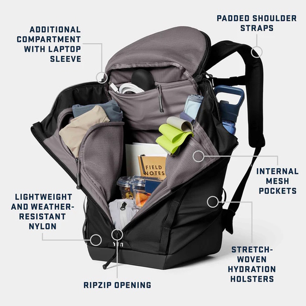 Palo 26L Backpack Black