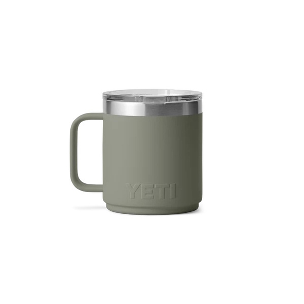 Rambler 10 Oz (296Ml) Ceramic Lined Stackable Mug - Pampa Green