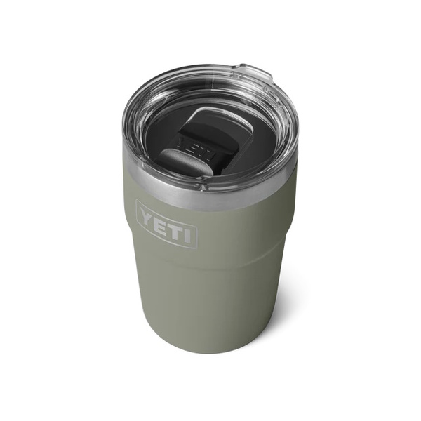 Rambler 16 Oz (473Ml) Stackable Cup With Magslider Lid - Pampa Green