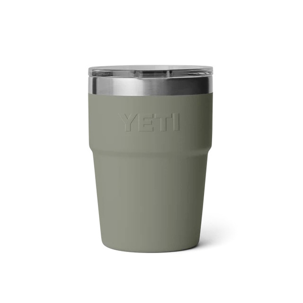 Rambler 16 Oz (473Ml) Stackable Cup With Magslider Lid - Pampa Green